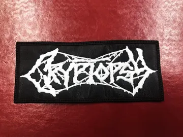 CRYPTOPSY…   Embroidered Patch  (death metal)    Canada   1155*