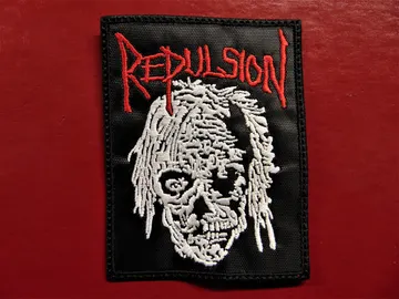 REPULSION…   Embroidered Patch  (Grindcore)   U.S.A   366*