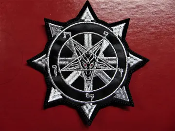 CHAOS BAPHOMET   Embroidered patch   (black metal)   Greece   2321*