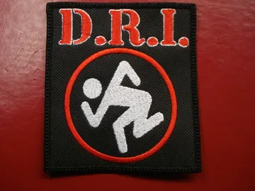 D.R.I…  Embroidered patch (crossover)   U.S.A   1638*