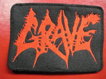 GRAVE…  Embroidered Patch  (death metal)   Sweden   1068*