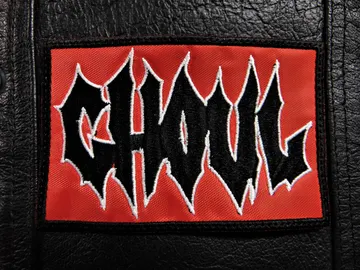 GHOUL…  Embroidered Patch  (gore thrash)   U.S.A.   965