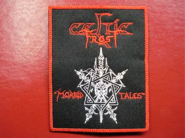 CELTIC FROST…  Embroidered Patch (black death)    Switzerland   1363*