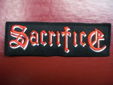 SACRIFICE…   Embroidered Patch   (Thrash Metal)   Canada   1082