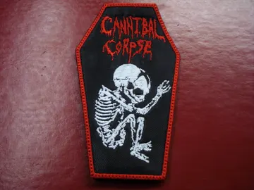 CANNIBAL CORPSE…   Embroidered Patch  (death metal)    U.S.A   2070**