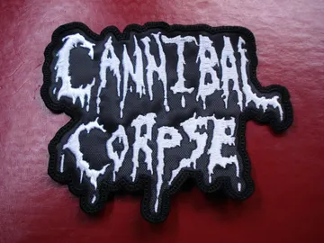 CANNIBAL CORPSE…  Embroidered Patch  (death metal)   U.S.A   2060*