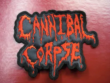 CANNIBAL CORPSE…  Embroidered Patch  (death metal)    U.S.A   2061**