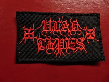 VLAD TEPES…  Embroidered Patch  (black metal)   France   1596*