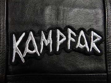 KAMPFAR…  Embroidered Patch  (folk black)    Norway  3664*