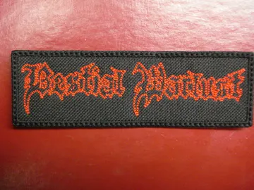 BESTIAL WARLUST…  Embroidered patch  (black metal)    Australia   1152*