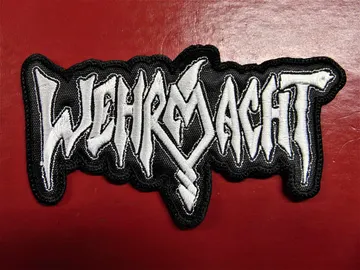 WEHRMACHT…   Embroidered Patch  (thrash metal)   U.S.A   3488*