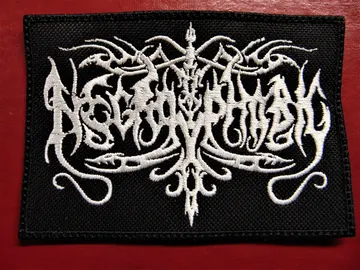 NECROPHOBIC…  Embroidered Patch  (black death)   Sweden   1029