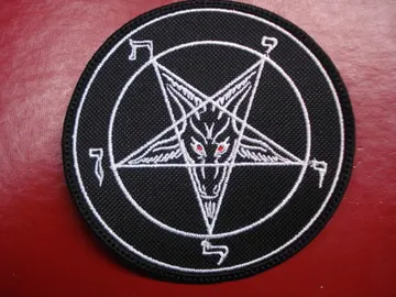 BAPHOMET…   Embroidered Patch  (black metal)   B013*