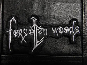 FORGOTTEN WOODS…  Embroidered Patch  (black metal)    Norway   3658*
