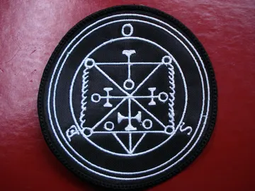 OSE…    DEMON SIGIL   Embroidered Patch   (black metal)   D039*