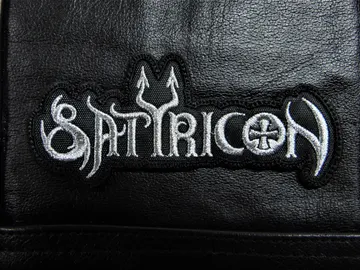 SATYRICON…  Embroidered Patch  (black metal)    Norway   3612*
