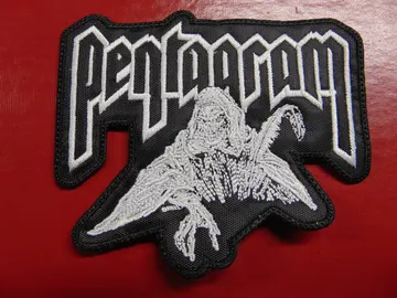 PENTAGRAM…   Embroidered Patch   (doom metal)   U.S.A   1168*