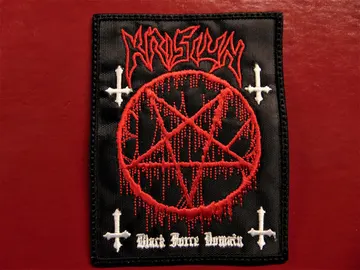 KRISIUN…   Embroidered Patch   (black death)   Brazil   1075*
