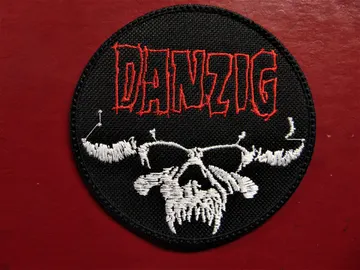 DANZIG   Embroidered Patch   (goth metal)    U.S.A   1157*