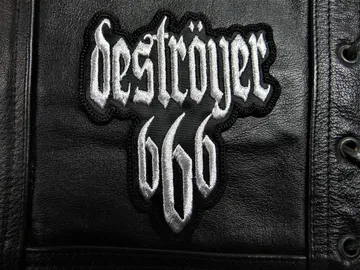 DESTROYER 666…  Embroidered Patch  (black thrash)   Australia   3640*
