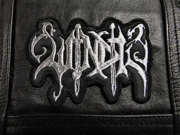 WINDIR…   Embroidered Patch  (black folk)   Norway   3643*