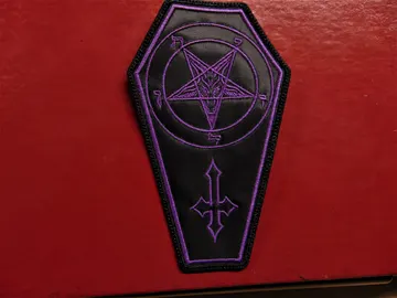 SATANIC BLACK METAL…   Embroidered Patch   1327*