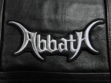 ABBATH…  Embroidered Patch  (black metal)   Norway   3621*