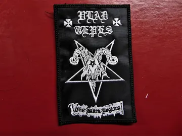 VLAD TEPES…   Embroidered Patch  (black metal)   France   1042*