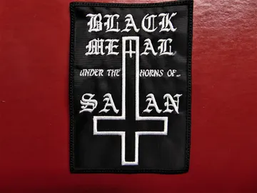 SATANIC BLACK METAL…   Embroidered Patch   1301*