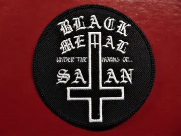 SATANIC BLACK METAL…   Embroidered Patch   1304*
