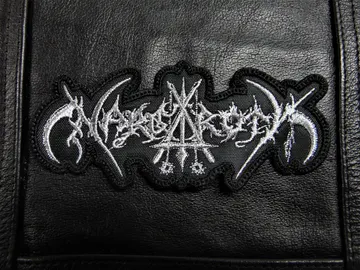 NARGAROTH…  Embroidered Patch  (black metal)    Germany   3618*