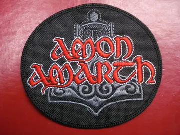 AMON AMARTH…   Embroidered Patch   (viking metal)   Sweden   652*