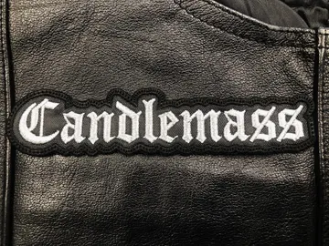 CANDLEMASS…  Embroidered Patch  (doom metal)    Sweden   449*