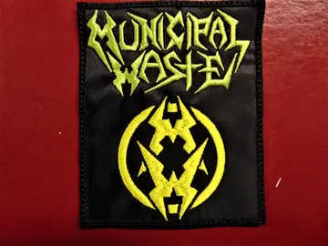 MUNICIPAL WASTE…   Embroidered patch   (thrash metal)   U.S.A   942*