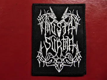 MUSTA SURMA…   Embroidered Patch   (black metal)   Finland   1375*