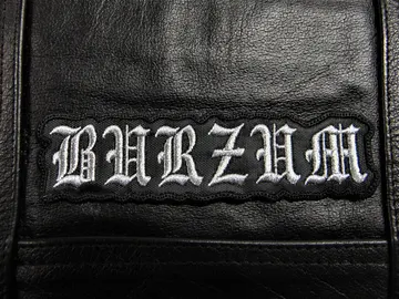 BURZUM…  Embroidered patch  (black metal)   Norway   3617*