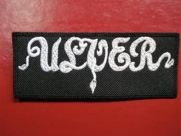 ULVER…  Embroidered patch  (black folk)   Norway   1010*