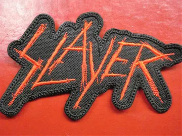 SLAYER…  Embroidered Patch  (thrash metal)  U.S.A   1034*