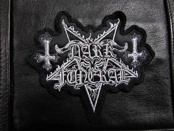 DARK FUNERAL…  Embroidered Patch  (black metal)   Sweden   3623*
