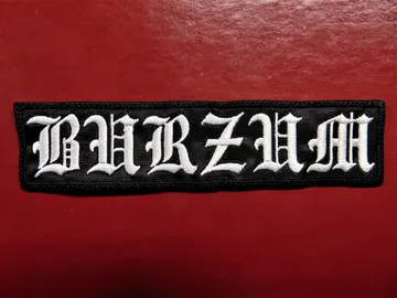 BURZUM…  Embroidered Patch  (black metal)   Norway   1028*