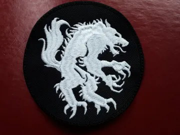 SATANIC WARMASTER…  Embroidered Patch  (black metal)    Finland   1764