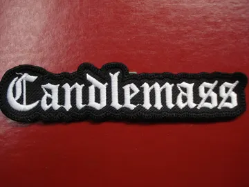 CANDLEMASS…  Embroidered Patch  (doom metal)   Sweden   554*