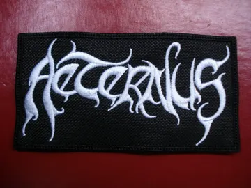 AETERNUS…  Embroidered Patch  (death metal)    Norway   1355*