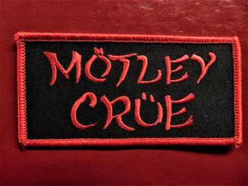 MOTLEY CRUE   Embroidered Patch  (heavy metal)   691
