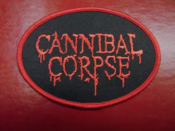 CANNIBAL CORPSE   Embroidered Patch  (death metal)   U.S.A   351