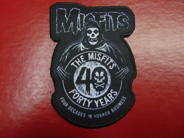 MISFITS…   Embroidered patch  (thrash punk)    U.S.A   (1191)