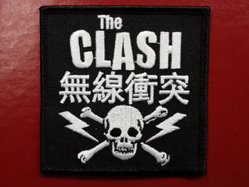 THE CLASH…   Embroidered Patch   (Punk Rock)   U.K   1801
