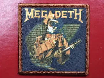 MEGADETH…  Embroidered patch  (thrash metal)   U.S.A   226