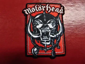 MOTORHEAD …Embroidered Patch  (thrash metal)   573