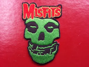 MISFITS…   Embroidered Patch   (thrash punk)    U.S.A   (1779)